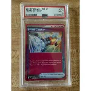 Prime Catcher 157/162 Ultra Rare ACE SPEC Pokemon TCG: Temporal Forces PSA 9